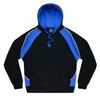  BLACK/ELECTRIC ROYAL/WHITE - Front - 1509AP - Mens Huxley Hoodie - Aussie Pacific