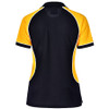 E-PS78 - Ladies Arena Polo - Navy-White-Gold - Back