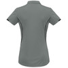 Ash / Black - Back - P405LS - Ladies Razor Polo - Biz Collection