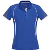 Royal / White - Front - P405LS - Ladies Razor Polo - Biz Collection