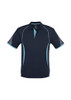 Navy/Sky - P405KS - Kids Razor Polo - Biz Collection