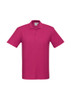 Fucshia - P400MS - Mens Crew Polo - Biz Collection