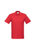 Red - P400MS - Mens Crew Polo - Biz Collection