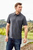 P400MS - Mens Crew Polo Charcoal Model