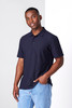 P400MS - Mens Crew Polo Navy Model Alternate