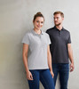 P501MS - Mens Shadow Polo - Silver Grey & Graphite Black - Model