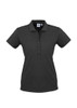 Graphite Black - P501LS - Ladies Shadow Polo  - Biz Collection