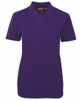 Purple - Front - 2LPS - JB's Ladies 210 Polo