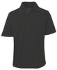 Black - Front - 2KP - JB's Kids S/S 210 Polo