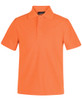 Orange - Front - 2KP - JB's Kids S/S 210 Polo