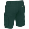 Bottle - Back - BSHC1008 - Mens Stretch Cotton Cargo Short - Bisley Workwear