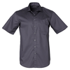 Storm Grey - M7110S Barkley Mens Taped Seam Short Sleeve Shirt - Winning Spirit