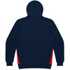Navy / Red - Back - 1506 - Mens Paterson Hoodie - Aussie Pacific