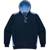 Navy / Sky - Front - 1506 - Mens Paterson Hoodie - Aussie Pacific