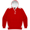 Red / White - Front - 1506 - Mens Paterson Hoodie - Aussie Pacific