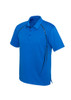 Royal/Silver - P604MS - Mens Cyber Polo - Biz Collection