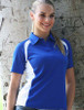 CP0929 - Ladies Short Sleeve Contrast Panel Polo