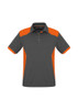 Grey/Orange - P705MS - Mens Rival Polo - Biz Collection