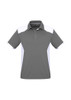 Silver/White - P705MS - Mens Rival Polo - Biz Collection