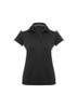 Black/White - P705LS - Ladies Rival Polo - Biz Collection