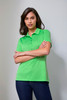 P815LS Ladies Aero Polo Model - Lime