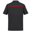 E-P901MS - Mens Sonar Polo - Black-Red - Back