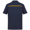 E-P901MS - Mens Sonar Polo - Navy-Gold - Back