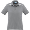 P901LS - Ladies Sonar Polo - Silver-White