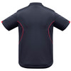 Navy / Red - Back - P405MS - Mens Razor Polo - Biz Collection