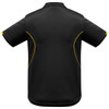 Black / Gold - Back - P405MS - Mens Razor Polo - Biz Collection