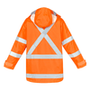 ZJ616 Mens Hi Vis X Back Taped 4 in 1 Waterproof Jacket - SYZMIK