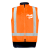 ZJ616 Mens Hi Vis X Back Taped 4 in 1 Waterproof Jacket - SYZMIK