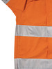 Orange / Navy - Front - BS6415T - X Airflow Taped Hi Vis Ripstop Shirt