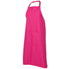 5A - Apron With Pocket - 86x93cm  - Hot Pink Side