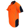 3569 Hi-Vis Semicircle-Piping Polo - DNC Workwear