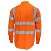 3741 HiVis L/W CSR R/Tape VIC Rail Shirt- L/S - DNC Workwear