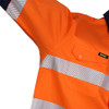 3648 HiVis 2 Tone Segment Taped Coolight Shirt - DNC Workwear