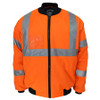 Orange - 3763 HiVis X back flying jacket Biomotion tape - DNC Workwear