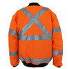 3763 HiVis X back flying jacket Biomotion tape - DNC Workwear