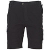 Black - WP23 Mens Stretch Cargo Work Shorts with Design Panel Treatment - Winning Spirit