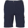 Navy - WP23 Mens Stretch Cargo Work Shorts with Design Panel Treatment - Winning Spirit