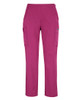 Fuchia - Front - 4SNP1 - JB's Ladies NU Scrub Cargo Pant