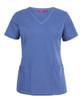 Vista Blue - Front - 4SNT1 - JB's Ladies NU Scrub Top