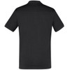 Black / Silver Grey - Back - P106MS - Mens Aston Polo - Biz Collection