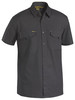 Charcoal - Front - BS1414 - X Airflow Ripstop Shirt