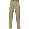Khaki - Front - 3311 - Work Trousers Cotton Drill