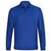 Royal - PS12 Unisex Traditional Poly/Cotton Pique Long Sleeve Polo - Winning Spirit