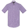 Purple Reign - 42522 Mens Newport Short Sleeve Shirt - Biz Corporates