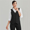 54011 Womens Peaked Vest with Knitted Back - Biz Corporates
