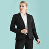 60119 Womens 2 Button Mid Length Jacket - Biz Corporates